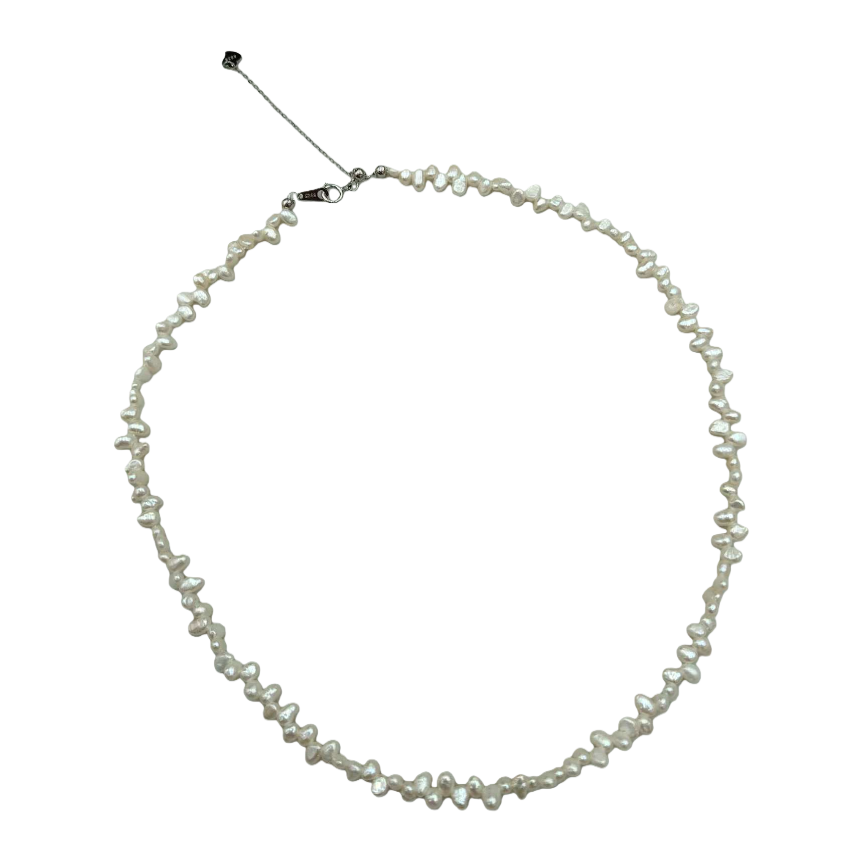 Elegant white pearl necklace, simple and fashionable, versatile necklace, gift, ladies' hair accessory Item Picture