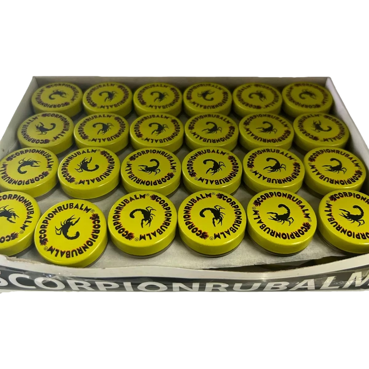 4g tin can scorpion Ointment Cooling ointment, refreshing oil to invigorate the mind and relieve summer heat Item Picture