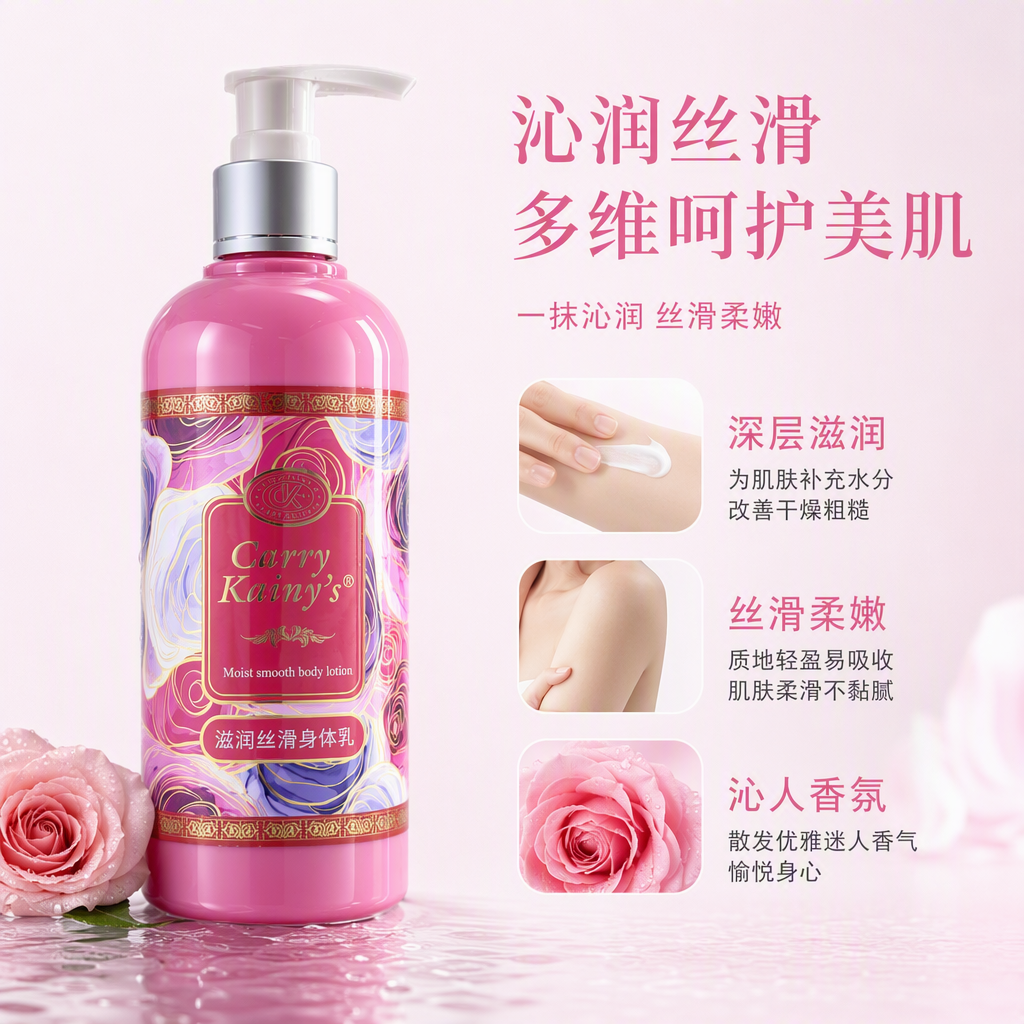 This moisturizing and smooth body lotion comes in a powder bottle with a pump head. It is an excellent product for moisturizing, hydrating, nourishing and skin care