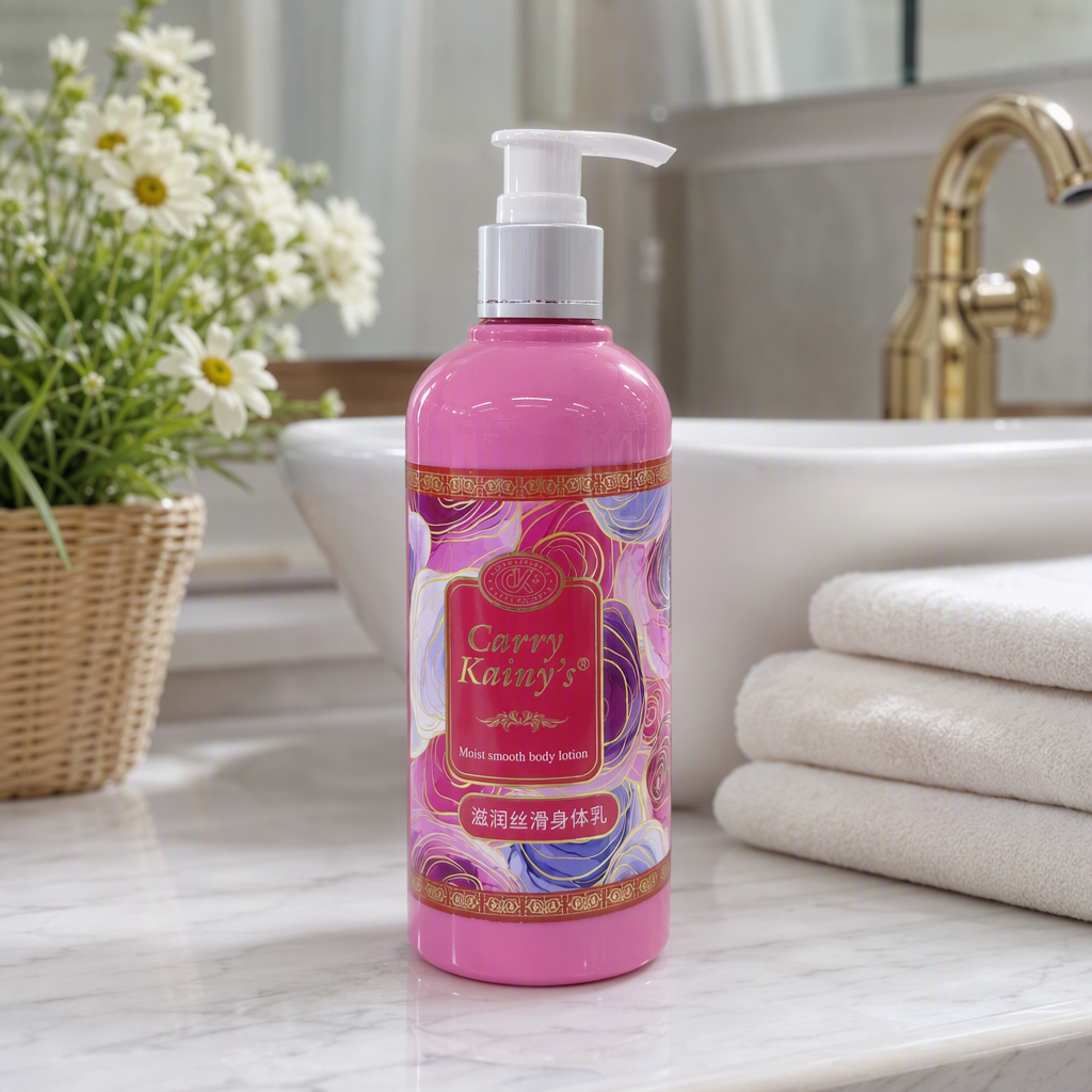 This moisturizing and smooth body lotion comes in a powder bottle with a pump head. It is an excellent product for moisturizing, hydrating, nourishing and skin care details Picture