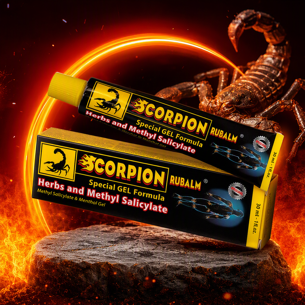 30g scorpion plastron calmante y analgésico, crema de masaje muscular Specification image