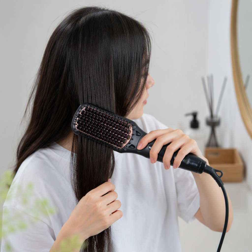 ENERGY MAX Electric Hair Comb Portable Home Hair Comb Hair Care and Styling Wonder 112820909 Specification image