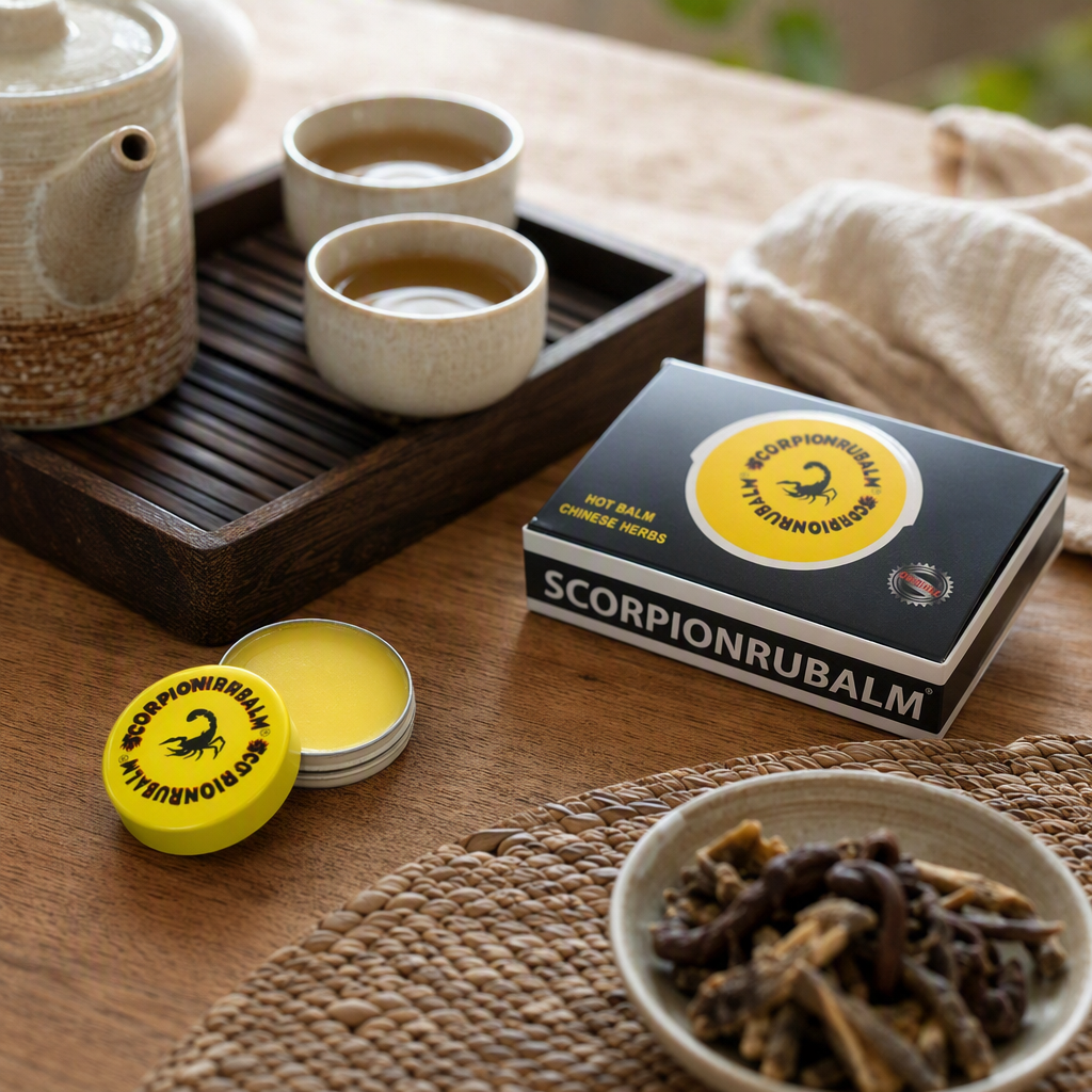 4g tin can scorpion Ointment Cooling ointment, refreshing oil to invigorate the mind and relieve summer heat details Picture