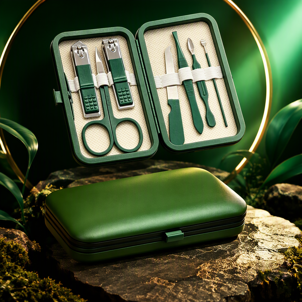 Kit de herramientas de uñas eco-friendly multifunción manicura manicura belleza esencial kit de cuidado de manos Specification image