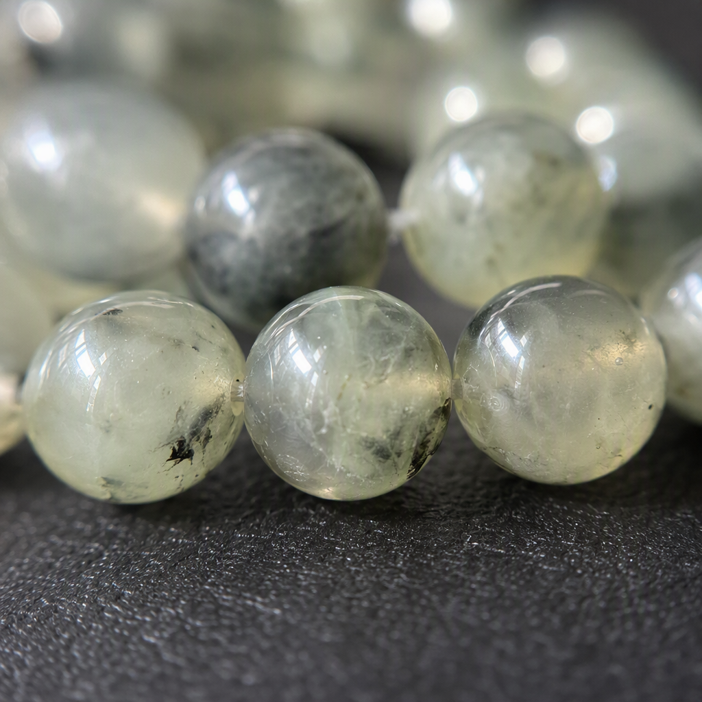 10mm natural ink-wash jade bracelet, fashionable bracelet, simple jewelry for boys and girls, trendy and versatile accessory Application Scenario