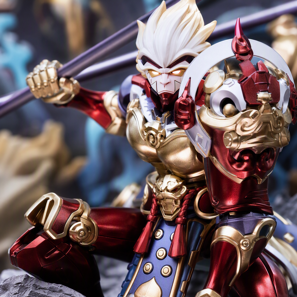 Create a movable model of Sun Wukong and the Great Sage Qitian Assembly details Picture
