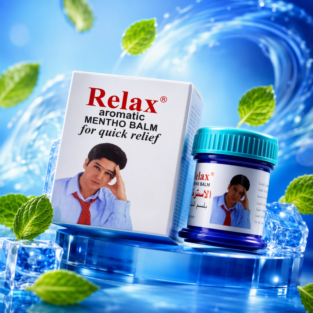 Relax 30g Aromatic Mint Cream Soothing, Refreshing and Cooling Cream Specification image