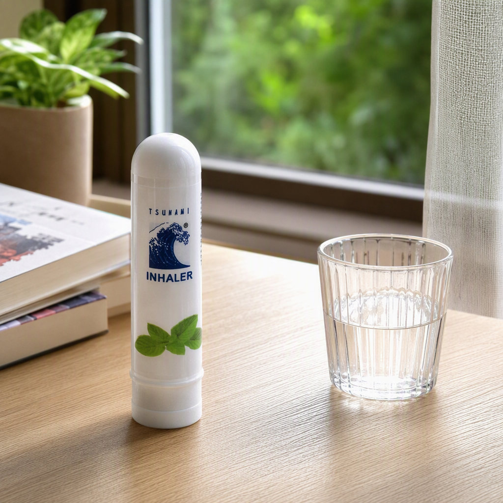 INHALER, a brand of nasal inhaler, helps to clear the nose, refresh the mind and relieve fatigue details Picture