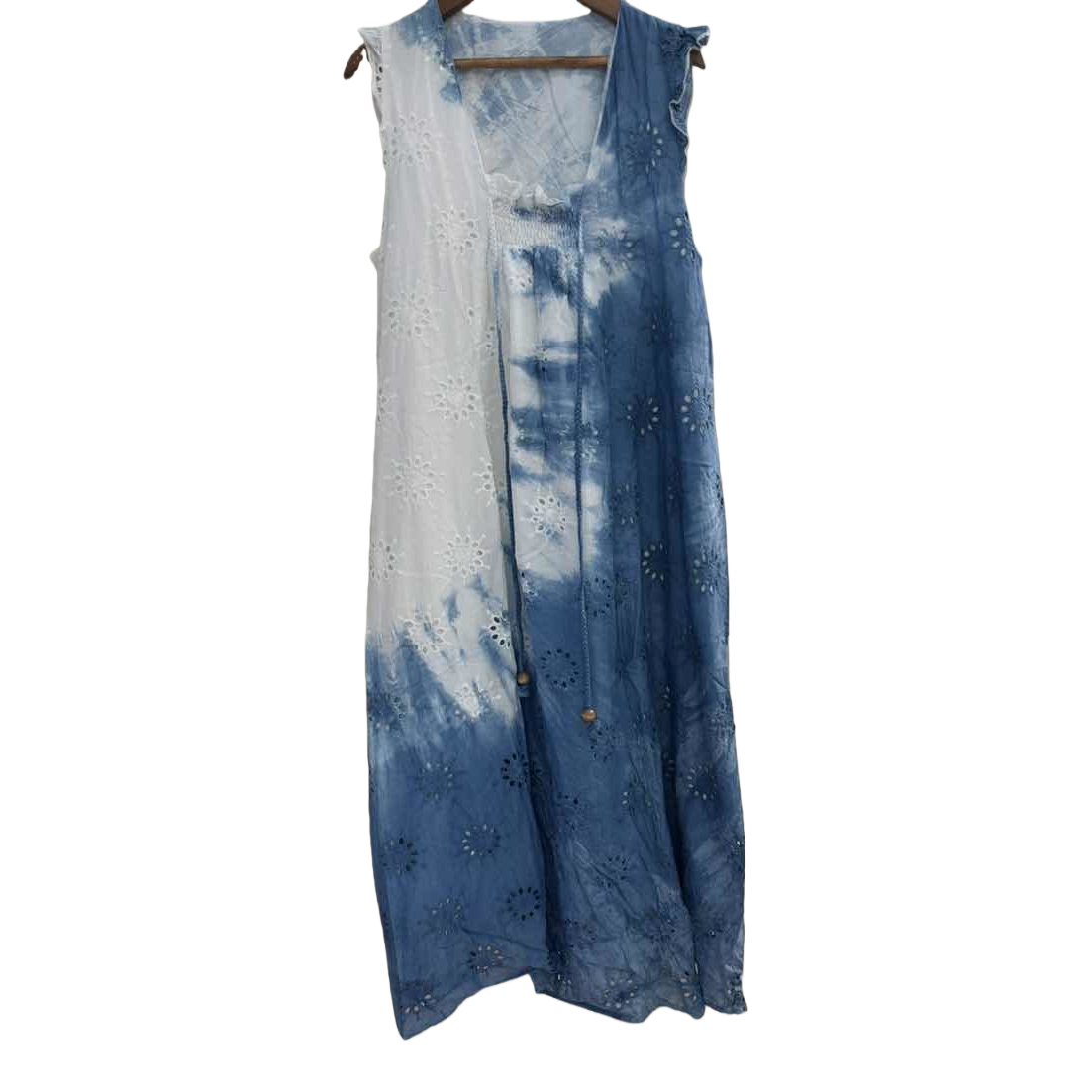 Multicolored tie-dyed fabric printing material, handcrafted clothing, bag decoration material, wear-resistant and washable Item Picture
