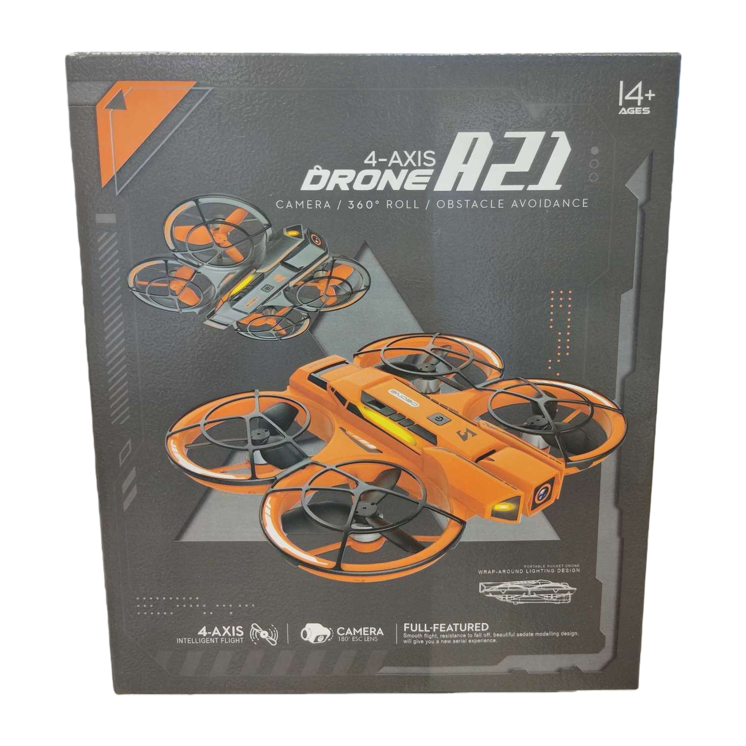 High-strength orange drone packaging box, portable and impact-resistant aerial photography equipment storage and protection case Item Picture