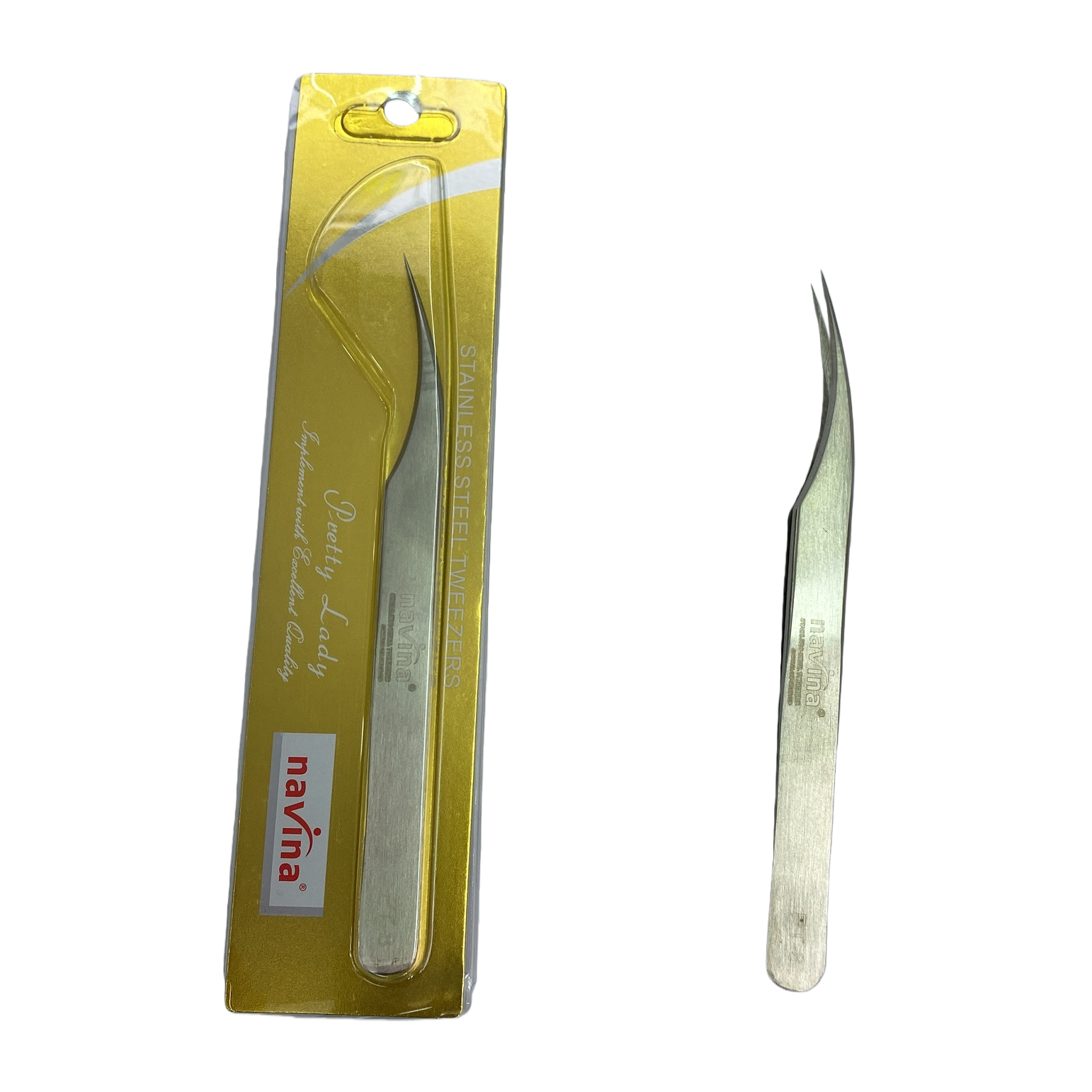 Pinzas de corte de cejas de belleza profesional sujeción meticulosa no daña la piel mango de metal plateado herramientas portátiles duraderas Item Picture