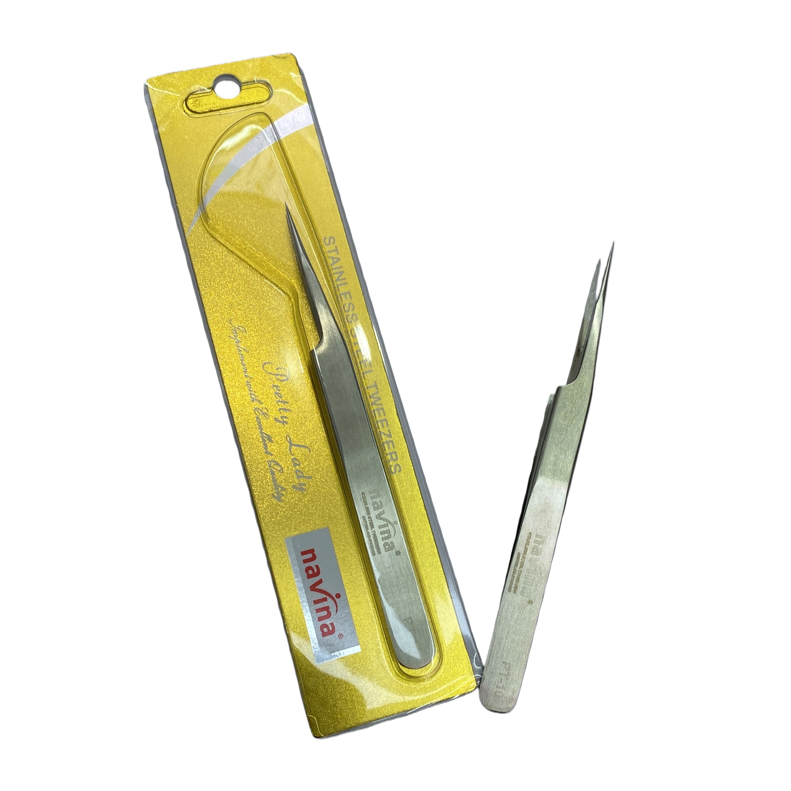 Belleza profesional pinzas de corte de cejas pinzas pinzas de metal pinzas de plata herramientas de maquillaje portátiles Item Picture