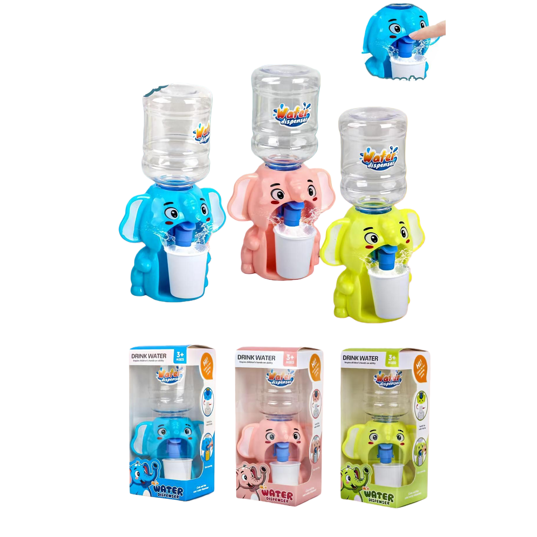 Fun role-playing children's toys, water dispensers, small appliances, simulated kitchens, kitchen toy sets, educational early childhood gifts Specification image