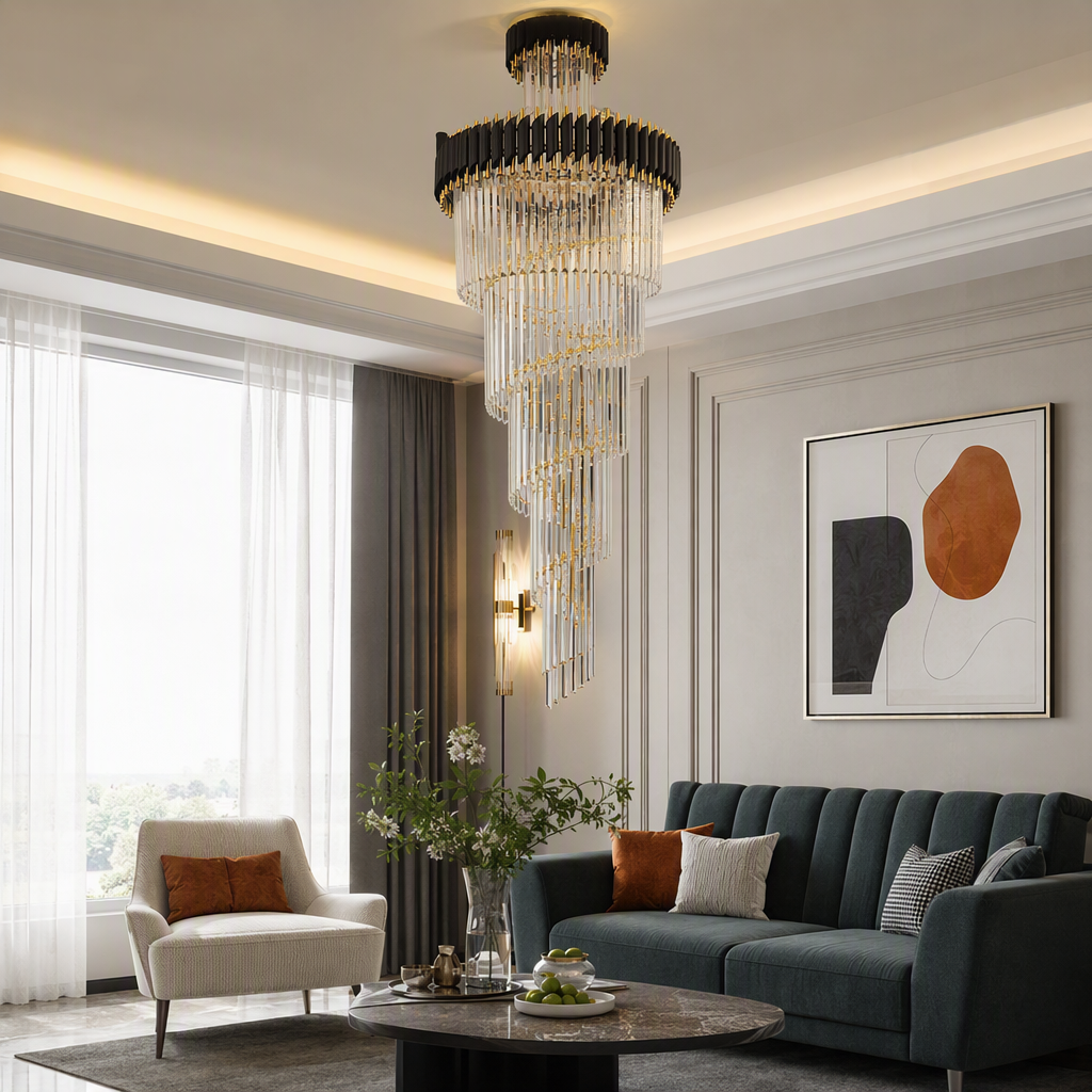 Moderno y minimalista hogar candelabro sala comedor iluminación del dormitorio iluminación creativa iluminación decoración luz cálida Item Picture