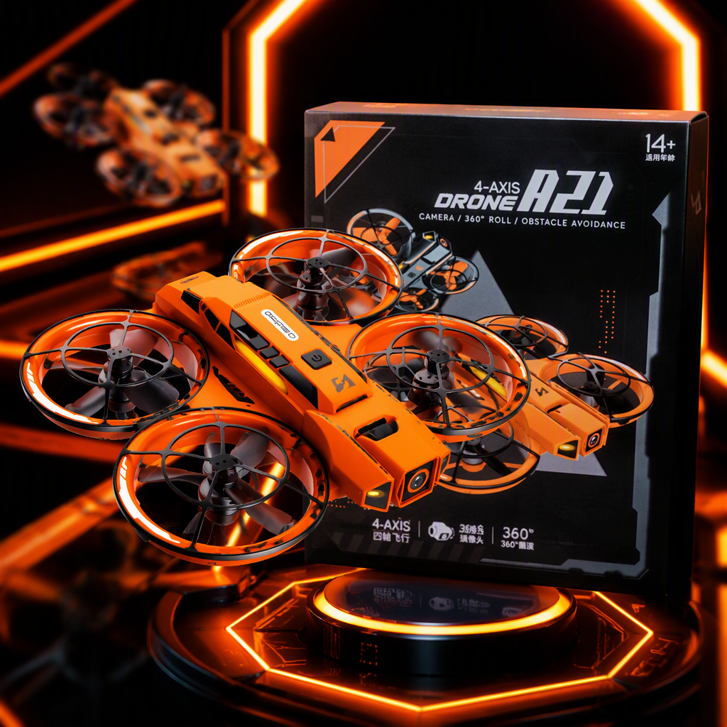 High-strength orange drone packaging box, portable and impact-resistant aerial photography equipment storage and protection case Specification image