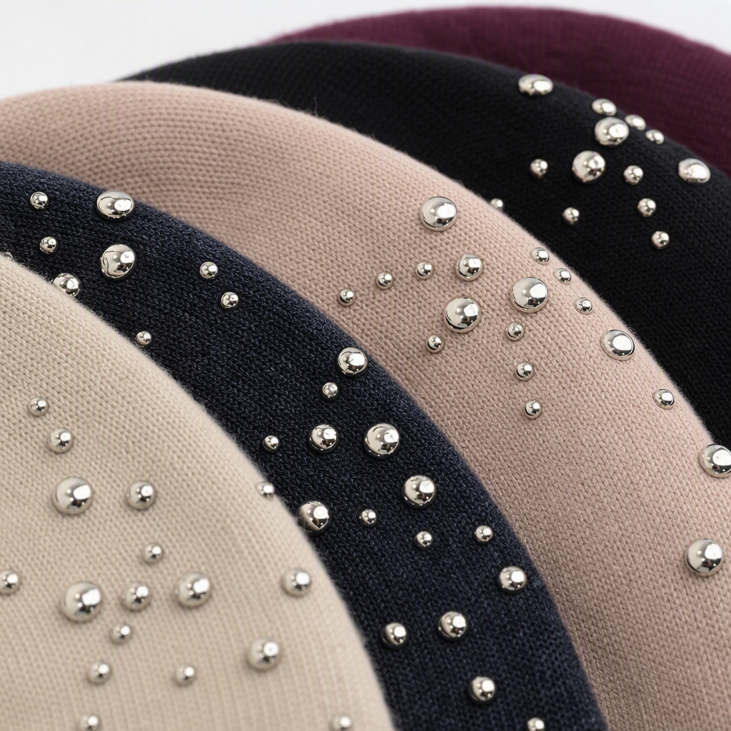 Fashionable knitted hat, warm and versatile, autumn and winter hat for women, Korean style trendy hat, casual hat accessory