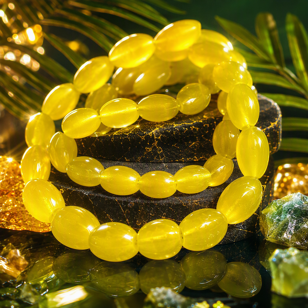 Moda oro jade cuentas pulsera hombre y mujer simple mano accesorios tendencia regalos oro jade mantang riqueza