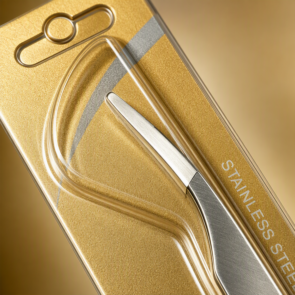 Dolphin clip injerto de pestañas especial codo pinzas plata acero inoxidable fina punta codo diseño belleza herramientas Application Scenario