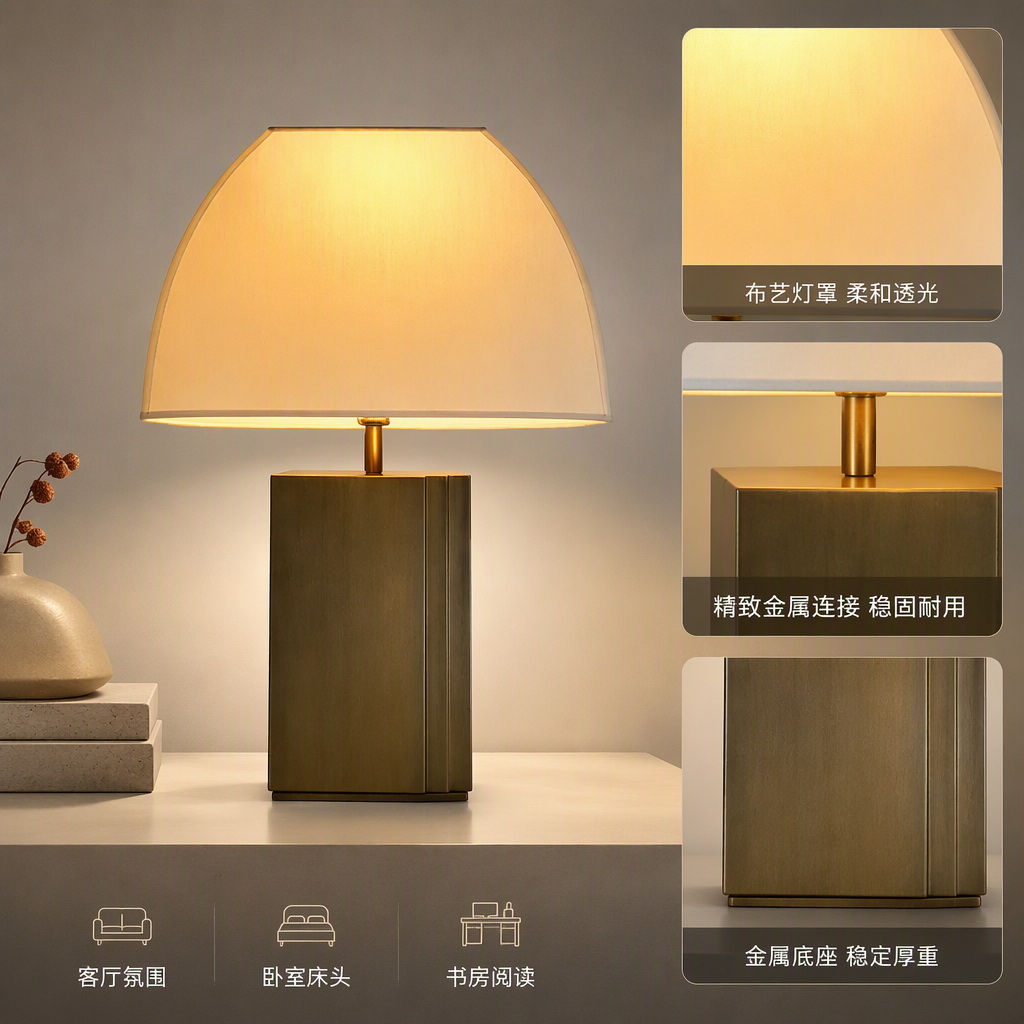 Eye-protecting study desk lamp, desktop desk reading lamp, dimming, eye-protecting desk lamp, student study desk lamp details Picture