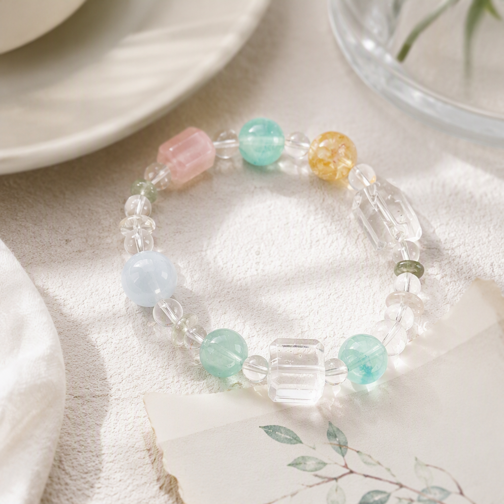 【 Yajinpei Jewelry 】 Large-sized crystal fashion bracelets and accessories, simple and versatile, trendy bracelets and accessories Specification image