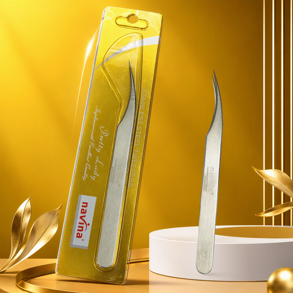 Pinzas de corte de cejas de belleza profesional sujeción meticulosa no daña la piel mango de metal plateado herramientas portátiles duraderas Specification image
