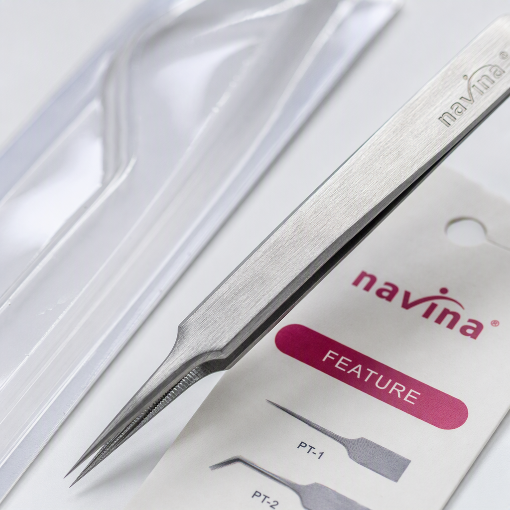 Pinzas de corte de cejas profesionales de belleza sujeción meticulosa no daña la piel plata metal artesanía herramienta portátil Application Scenario