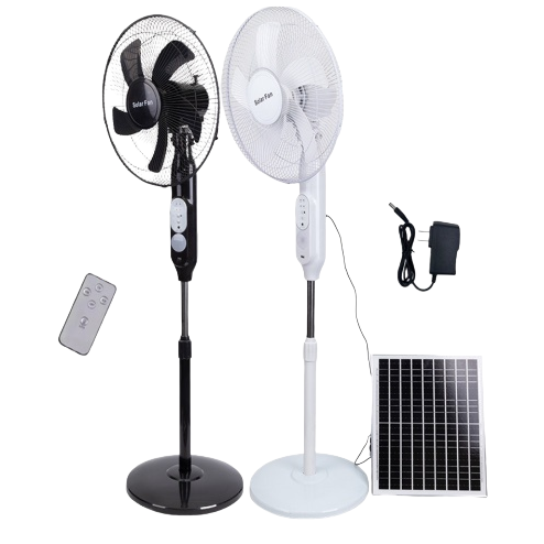 Silent desktop fan for home use, adjustable in white and black, summer cool breeze, small portable fan Item Picture