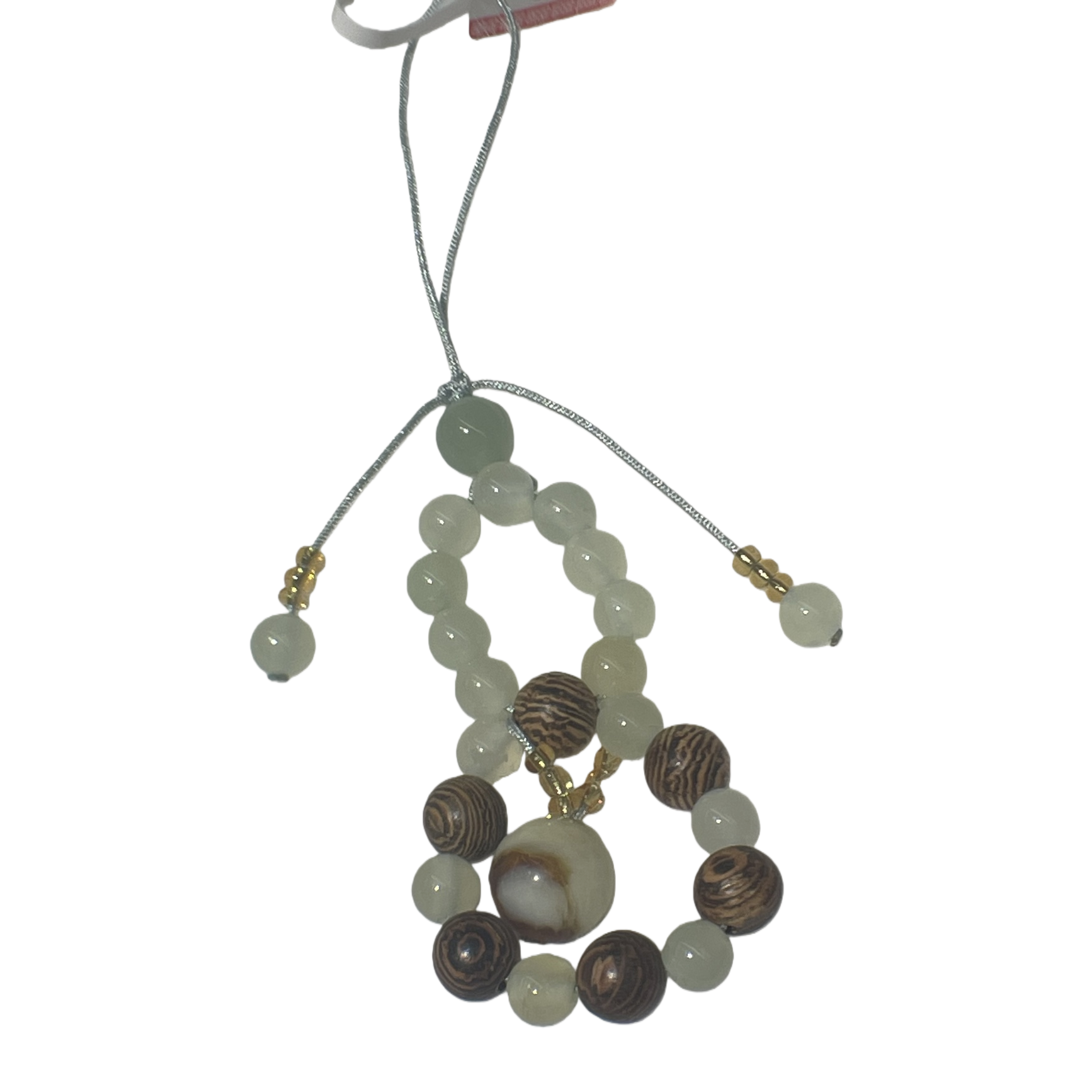 Natural "xiuyu polvo verde" jade madera colgante de accesorios de moda jade caída de jade colgante de teléfono móvil bolsas de coche llaveros colgantes regalos decorativos creativos Item Picture