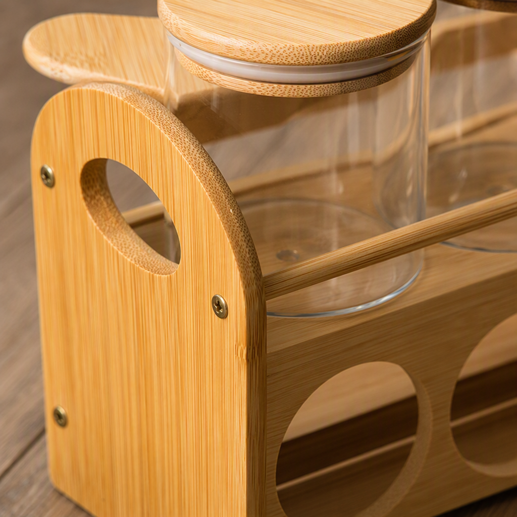 Multi-functional glass sealed jar, household storage container, kitchen storage jar, food dry goods sealed jar, high borosilicate preservation box sealed jar, ceramic sealed jar, storage box, fabric Specification image