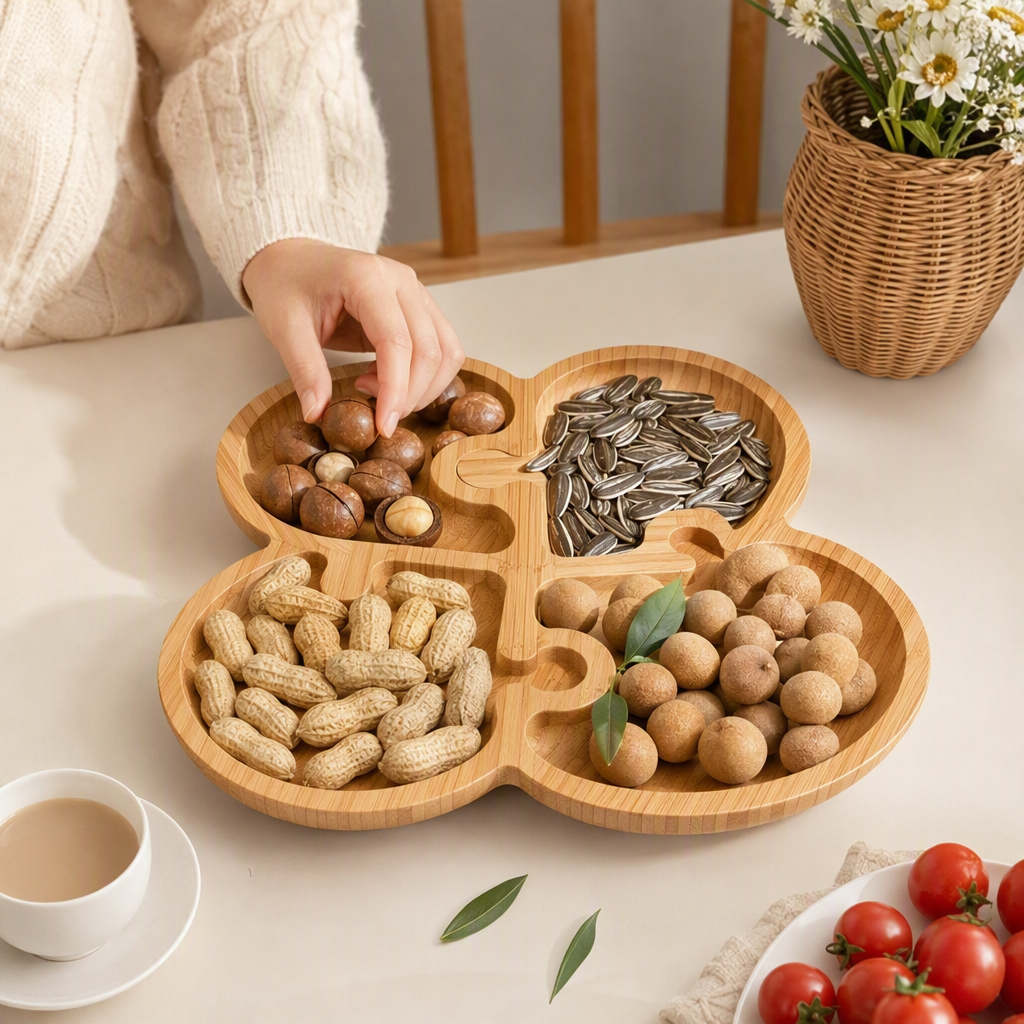 Gold-edge glass bowl, ceramic fruit plate, fruit basket, draining basket, tableware, New Year supplies, multi-functional fruit plate, fruit plate decoration, tableware
