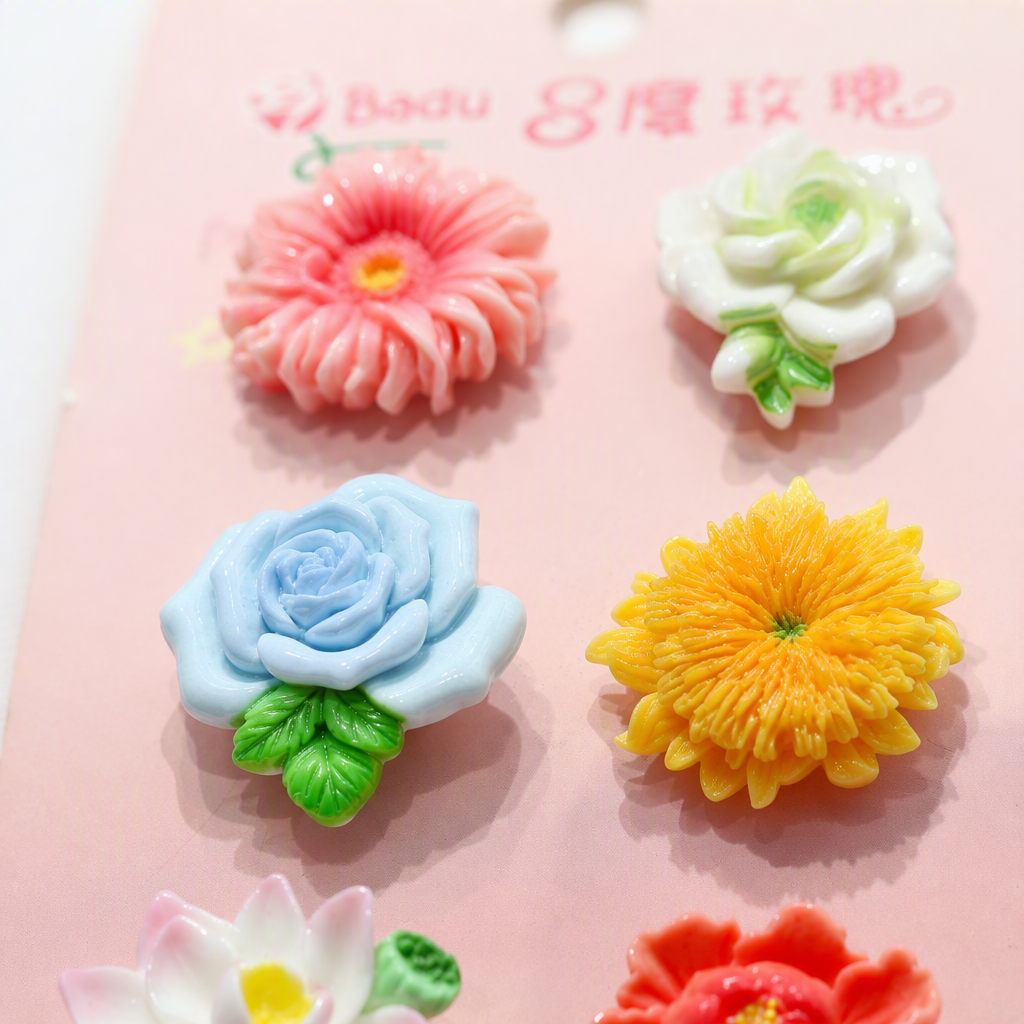 毛线花实物图