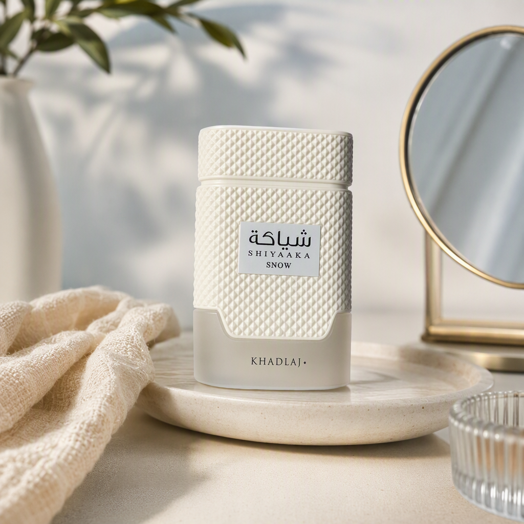 Ladies' rich and long-lasting white bottle Middle Eastern style perfume set, perfume and fragrance gift box details Picture