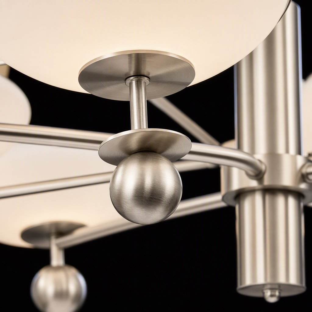 Moderno y simple hogar candelabro sala comedor dormitorio iluminación iluminación ambiente cálido diseño de moda Specification image