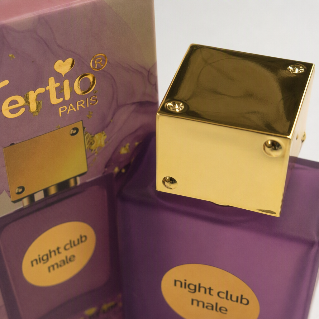 Elegant purple perfume bottle with pink packaging box, fashionable and exquisite fragrance gift box set Application Scenario