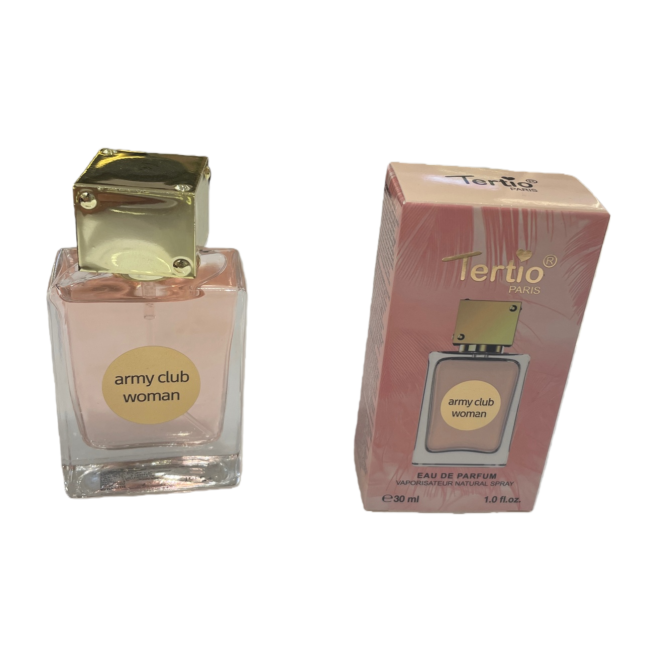 The pink packaging box decorated with transparent glass bottles is a creative gift and decorative item for home furnishings, which is both beautiful and practical Item Picture