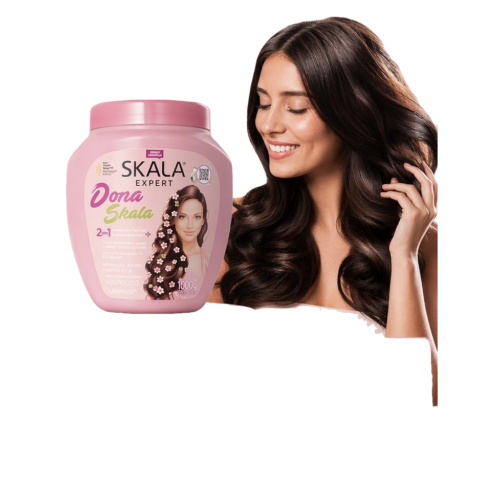 Smooth and lustrous pink bottle hair essence nourishing and repairing no-wash and no-oil hair care set Item Picture