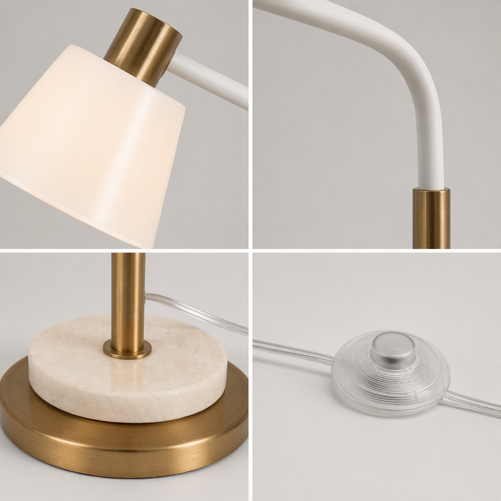 Modern and simple floor lamps for bedrooms, living rooms, reading rooms and studies, creative standing lamps, warm lighting, strong sense of design Application Scenario