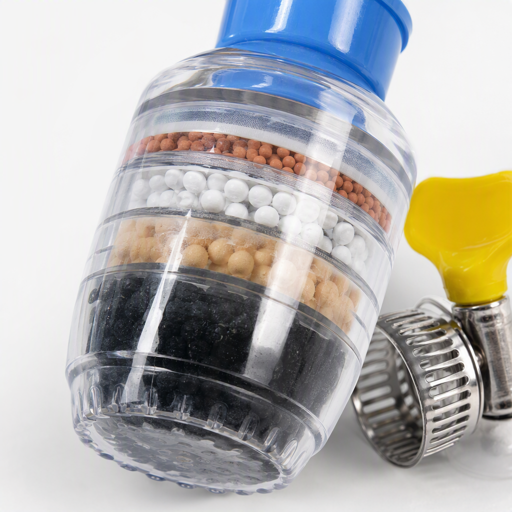 Cabezal de ducha de filtro azul de alto grado multifunción cabezal de ducha de ahorro de agua accesorios de ducha para el hogar de alta calidad y durabilidad Application Scenario