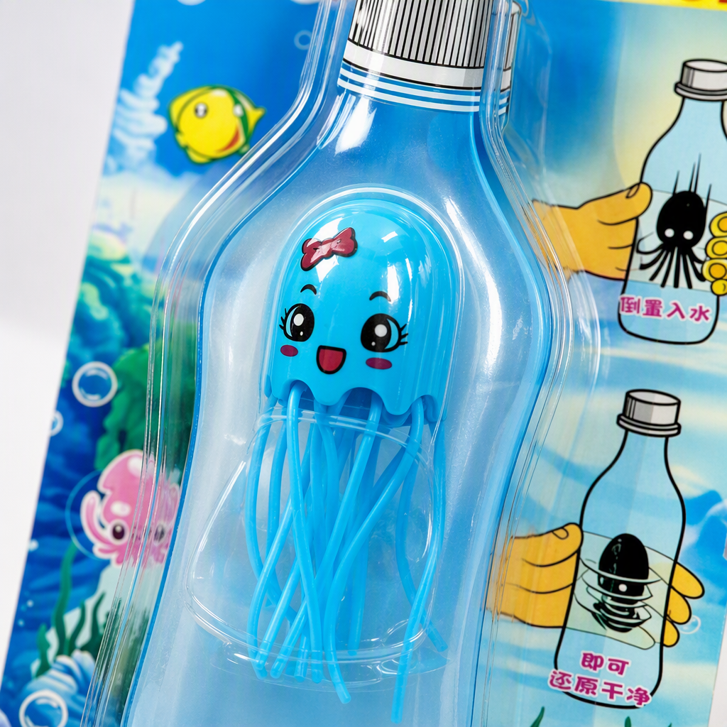 New cross-border jellyfish water play toys, children's bathing and bathing cartoon water spray toys, and fun water play toys for babies Item Picture