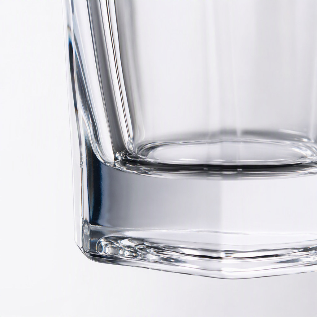 High borosilicate glass water cup set, transparent heat-resistant glass creative household tea cups, beverage cups, pentagonal cups Application Scenario