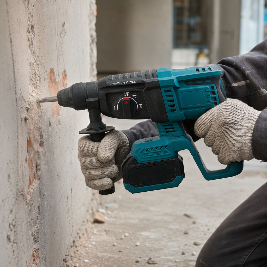 The multi-functional electric handheld lithium battery hammer is a portable and portable DIY repair tool for home use Item Picture