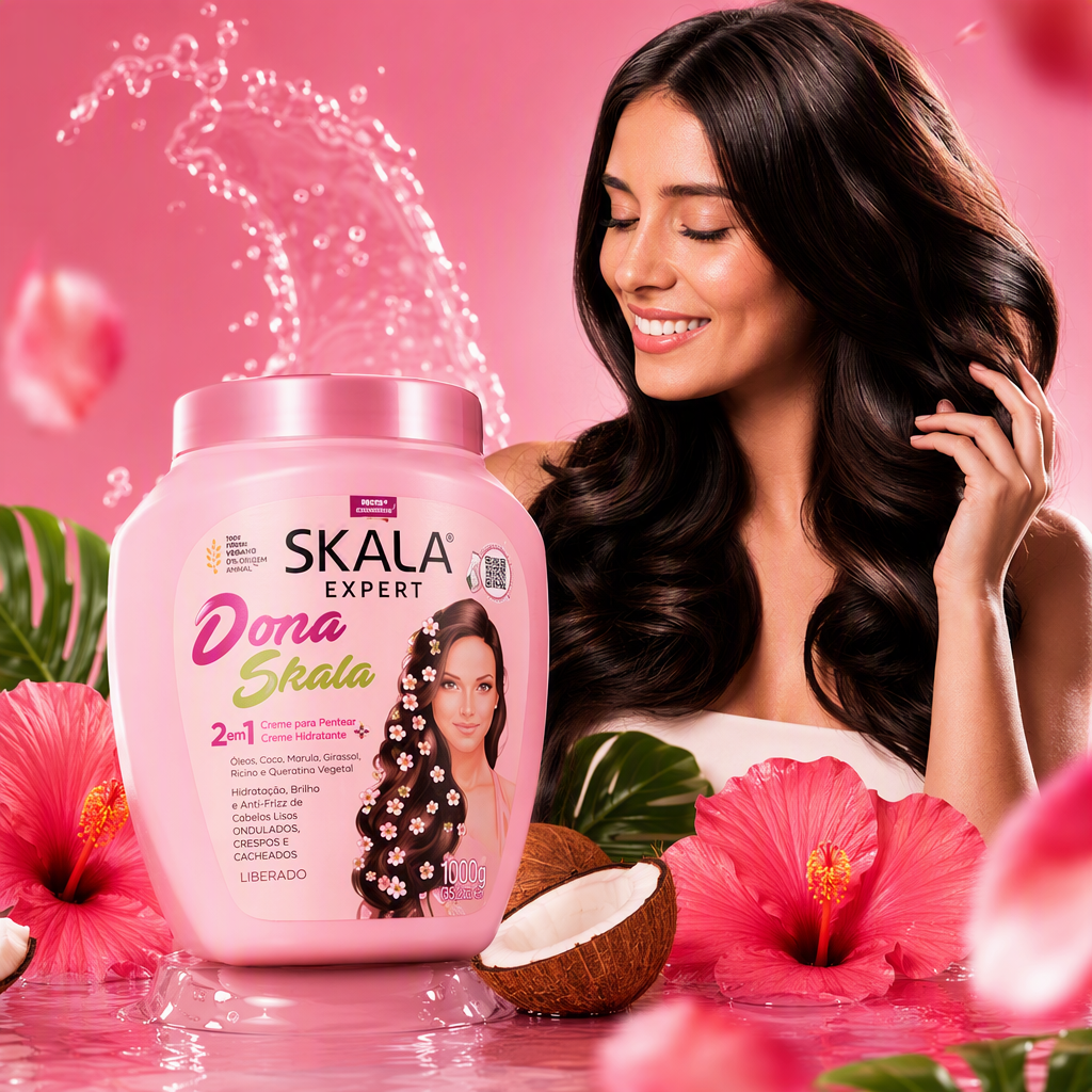Smooth and lustrous pink bottle hair essence nourishing and repairing no-wash and no-oil hair care set Specification image