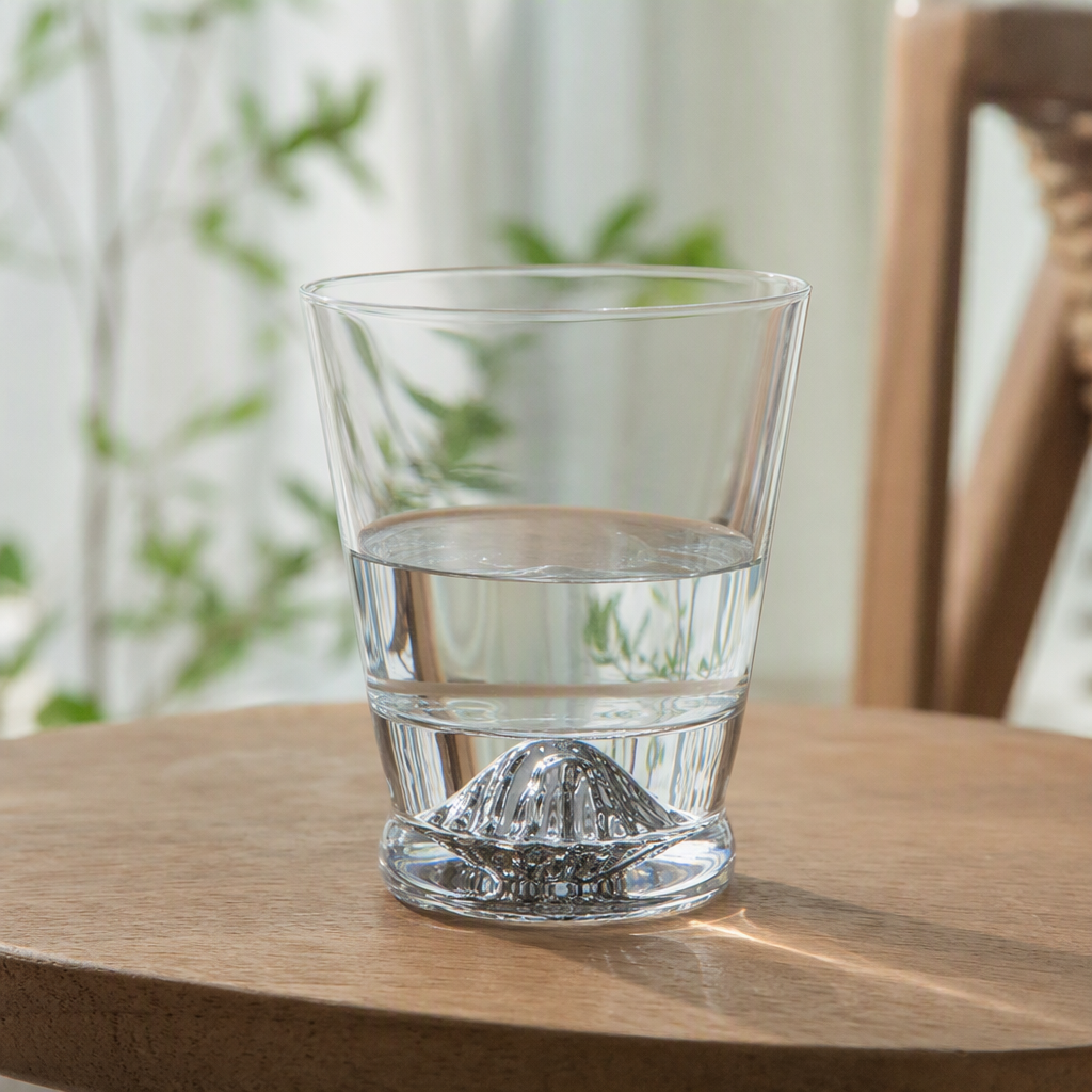 Mountain Range Glass Water Cup Creative Glass Wholesale set details Picture