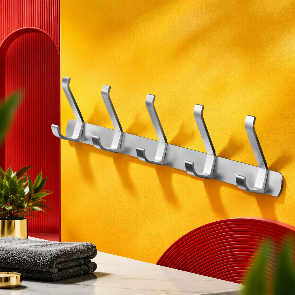 الأرفف المعدنية المتعددة الوظائف عبارة عن مجمعات فضية لجدران حمام المطبخ الحديثة Specification image