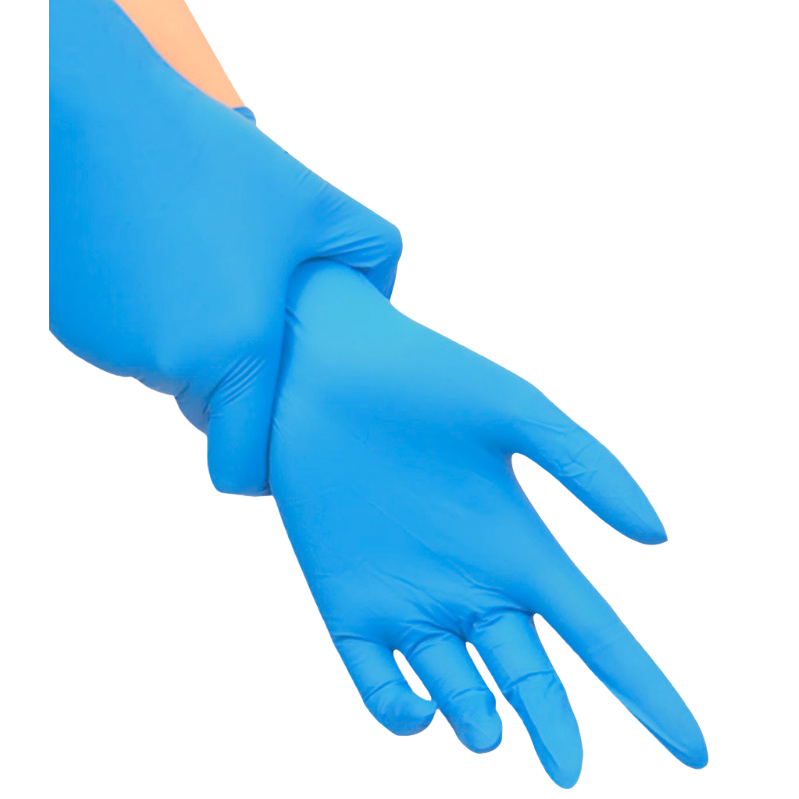 High-quality nitrile gloves, disposable hand protection gloves, oil-resistant and durable hygiene products, nitrile gloves