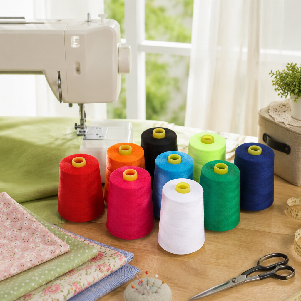 高度优质涤纶缝纫线厂家直销用于服装工厂 Polyester Sewing Thread