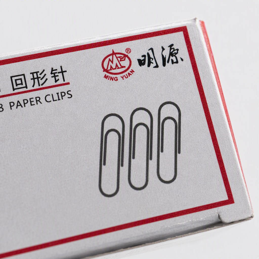 Mingyuan 28mm white paper box packaging paper clip office stationery neat and portable set Application Scenario