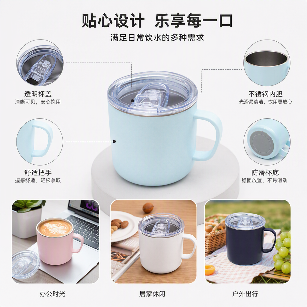 Estilo nórdico juego de taza de agua con logotipo personalizado material Tritan taza creativa caja de regalo regalo personalizado tazas con logotipo personalizado details Picture