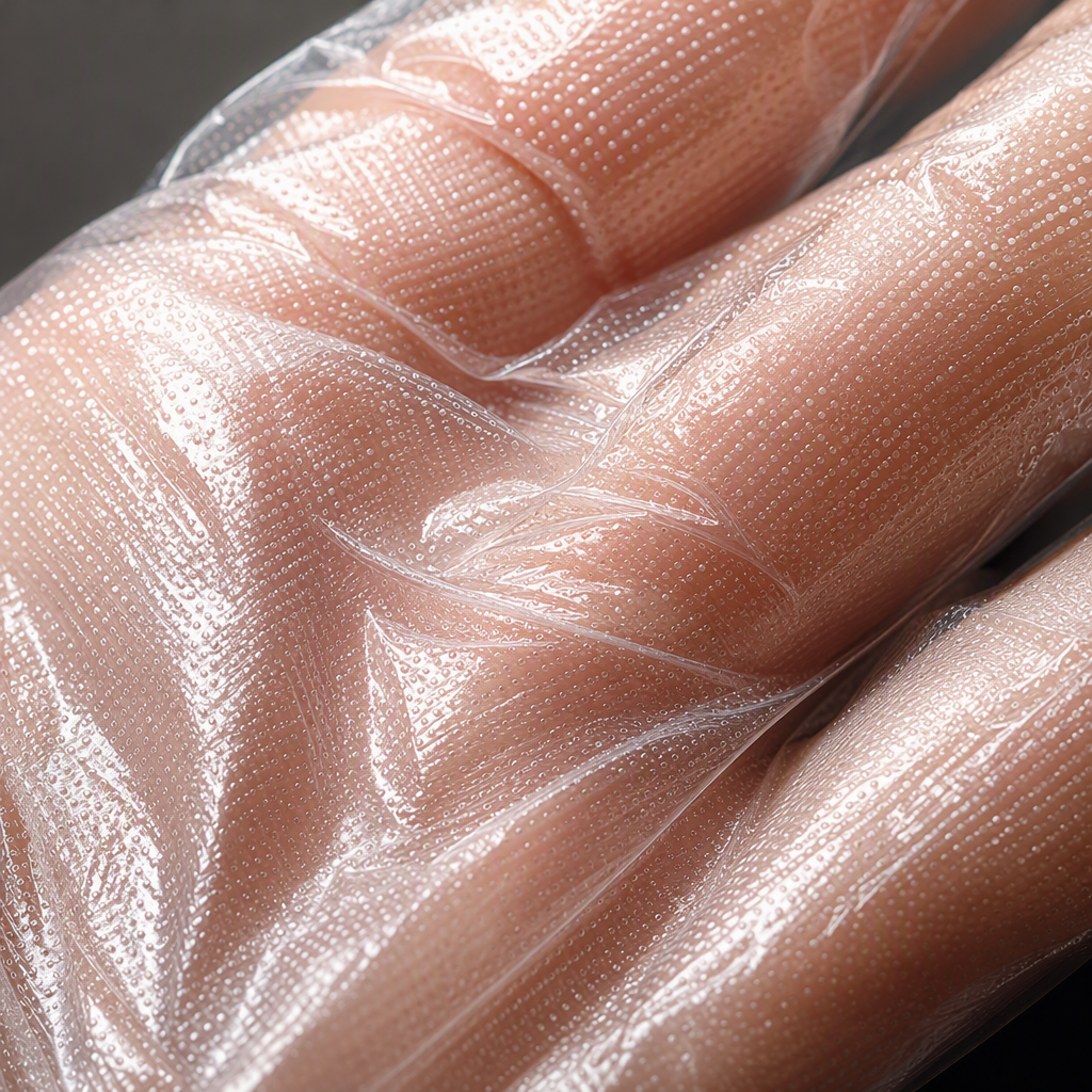 Disposable gloves, hand protection supplies, medical plastic gloves, antibacterial and anti-contamination protective gloves, thickness, applicable places details Picture