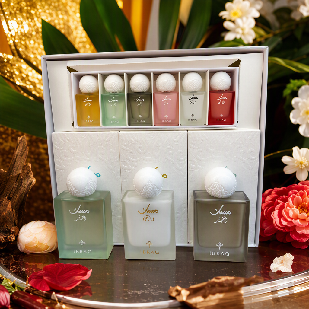 White gift box perfume set, long-lasting, light fragrance, fresh and elegant, an excellent gift. Fragrance gift box set Specification image
